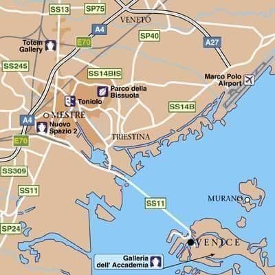 Venice airports map