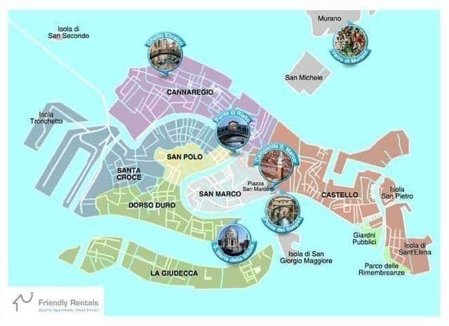 Venice district map