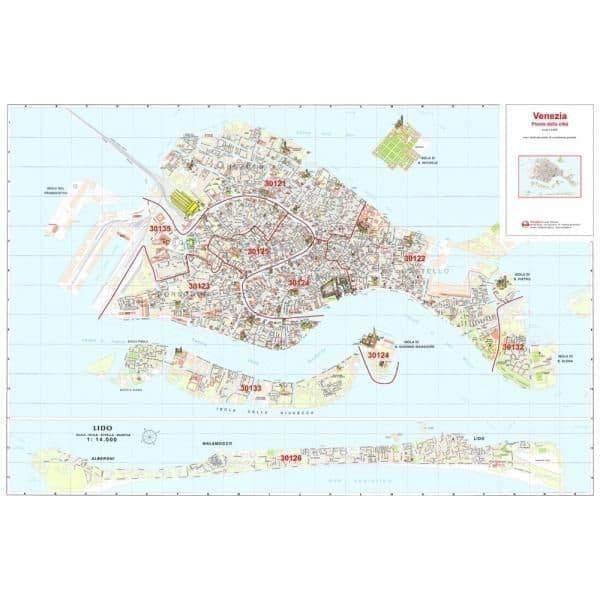Venice zip codes map